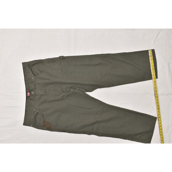 Wrangler Workwear Men's Cargo Pants Olive Green Regular Size 40x30 - Picture 4 of 8